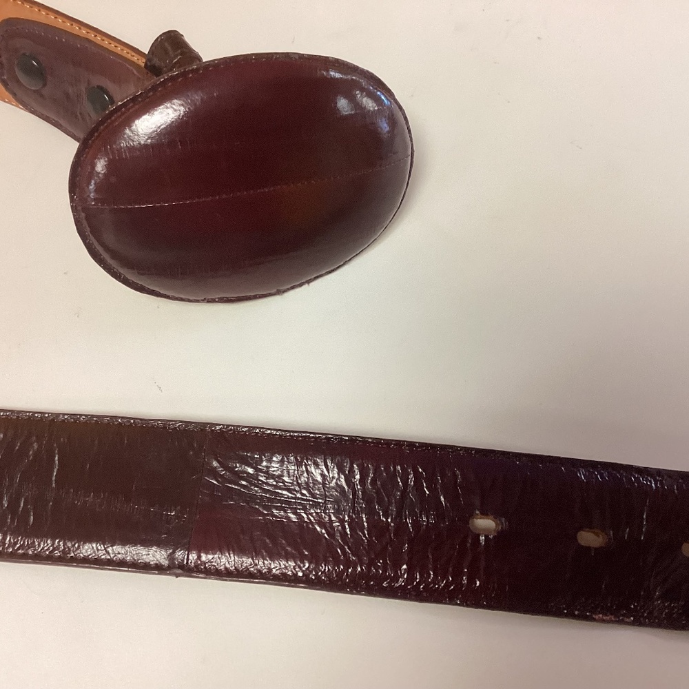 Belt - Genuine Eel Skin Size 42